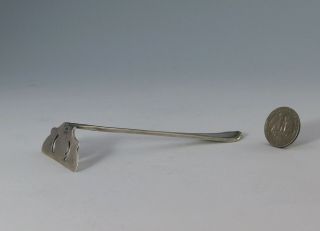 Rare Antique 1900 Towle Sterling Silver “old Newbury” Pattern Baby Food Pusher.
