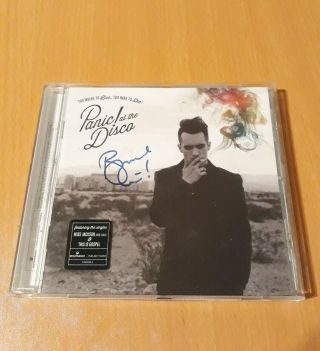 Panic At The Disco : Too Weird To Live,  Too Rare To Die Signed Cd - Post