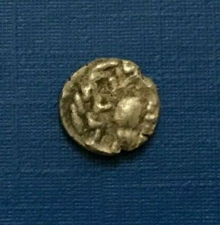 Very Rare Ancient Celtic Northern Hungary Boii Silver Obol 1st Century Bc - P496