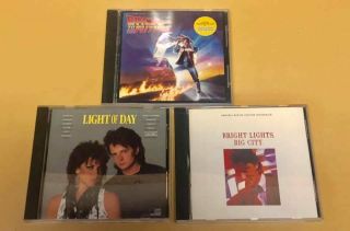 Rare Light Of Day Soundtrack Cd & Back To The Future & Bright Lights Michael Fox