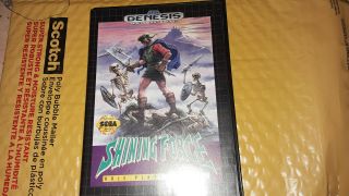 Rare Shining Force (sega Genesis,  1992) Cib