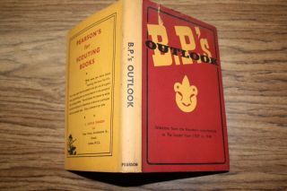Rare Vintage Boy Scout Related Book - B.  P.  