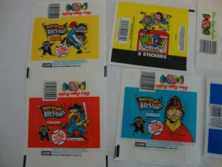 125,  baseball card WAX WRAPPERS TOPPS,  SWELL,  BOWMAN plus 25 FOIL wrappers RARE 5
