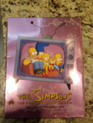 The Simpsons - The Complete Third Season Dvd Stark Raving Dad Very Rare Oop