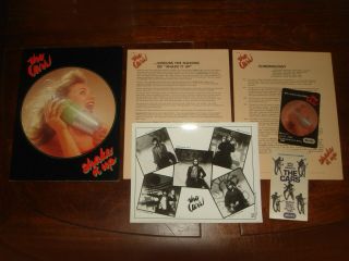 Rare The Cars " Shake It Up " 1981 Elektra Records Press Kit,  Backstage Pass
