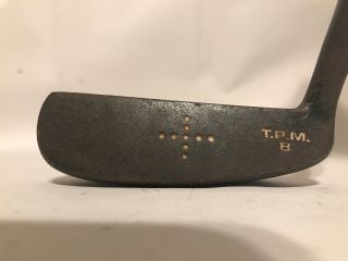 Spalding Tpm 8 Precision Ground Putter/chipper Designed By T.  P.  Mills 35 " Rare