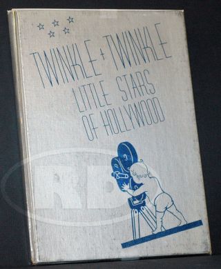 Rare 1938 1st Twinkle Little Stars Book Shirley Temple Jane Withers Judy Garland 2