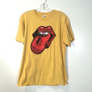The Rolling Stones A Bigger Bang 05/06 Concert Tour Shirt Sz M Logo Anvil Rare