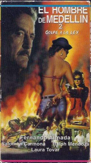 El Hombre De Medellin 2 (vhs) Rare Mexi - Cinema (spanish Language Only)