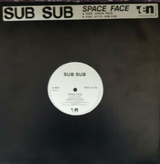 Sub Sub Space Face 12 " Vinyl Very Rare Rave Acid House
