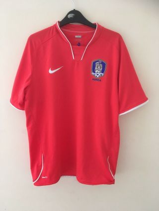 Rare South Korea Football Shirt 2008 - 10 Nike Soccer Trikot Maglia Camiseta
