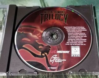 Rare Vintage - Mortal Kombat Trilogy - Pc Cdrom - Cd Near.