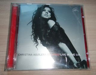 Christina Aguilera Stripped Live In Uk Thailand Promo Video Cd 2 Disc Vcd Rare