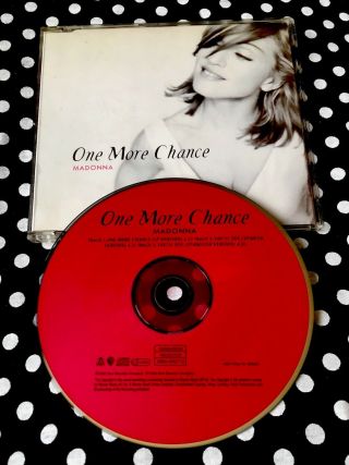 Madonna - One More Chance Rare Cd Single