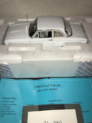 Rare Franklin 1960 Ford Falcon 1:24 Scale Diecast Box