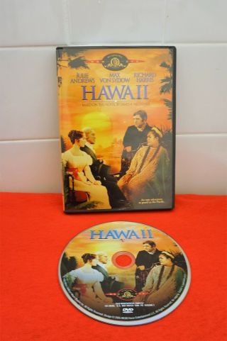 Hawaii Dvd Mgm Julie Andrews Max Von Sydow Richard Harris Rare Oop