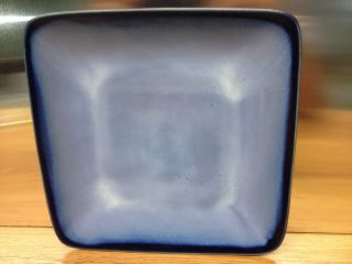 Sango Nova Blue 4934 7 3/4 " Square Salad Plate Exc Rare