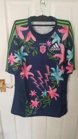 Rare Stade Francais Rugby Jersey.  Adult Xl