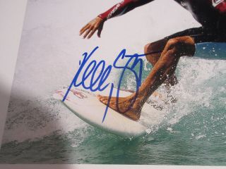 KELLY SLATER SIGNED 8X10 PHOTO PSA/DNA SURFING LEGEND RARE WOW Y39426 2