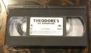 THEODORE TUGBOAT: Theodore ' s Big Adventure VHS Tape / PBS KIDS VERY RARE DOHERTY 4