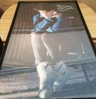 1988 The Cure Kiss Me 36 " X 24 " Full Size Poster Rare