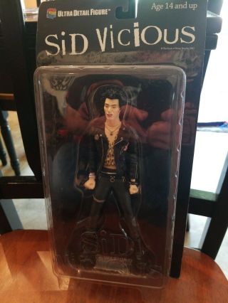 Sid Vicious Sex Pistols Figure - Medicom - No Sunglasses - Rare