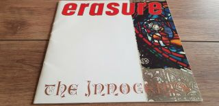 Erasure - The Innocents - Rare Early Uk 1985 Full Colour Tour Programme Ex Cond