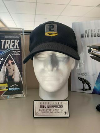 Star Trek Into Darkness Production Crew Hat Bad Robot Jj Abrams J.  J.  Rare Gift