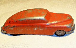 Vintage J & S Products Jensens Line Toy Metal Car 8 1/2 " Usa Rare