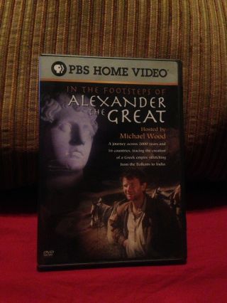 In The Footsteps Of Alexander The Great (dvd,  2004) Pbs Michael Wood Rare