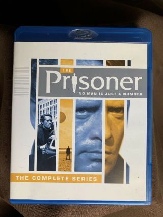 The Prisoner Blu - Ray Disc 5 - Disc Set Anniversary Edition Rare Complete Tv Show