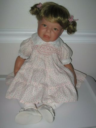 Euc Middleton Doll By Reva Schick 22 " Toddler Body Full Limb Vinyl Le 160 Rare
