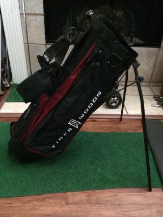 Nike Tw Tiger Woods Rare 30” Inch Junior Youth Kids Golf Stand Bag
