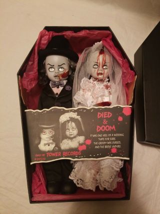 Living Dead Dolls Died And Doom Tower Records Exclusive 99500 Rare Bride 2