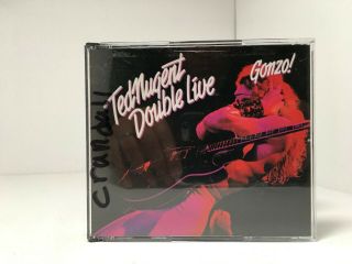 Ted Nugent - " Double Live Gonzo " 2 Cd Set - Rare 1990 Epic Records E2k 35069
