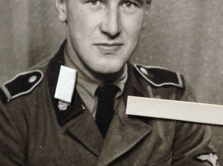 RARE Orig WW2 German Photo,  Elite Waffen SS Totenkopf,  Ring,  Third Reich Soldier 4