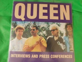 Queen Interviews And Press Conferences Vinyl Lp Rare Picture Disc 12br83 Porky