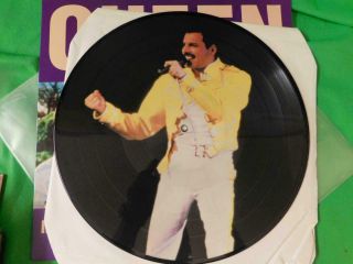 Queen Interviews and Press Conferences Vinyl LP Rare picture disc 12BR83 PORKY 2
