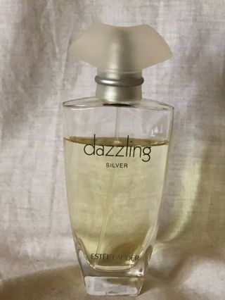 Estee Lauder Dazzling Silver Edp Spray Perfume 2.  5 Fl Oz Rare Discontinued