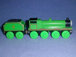 SAD FACE HENRY from Come Out Henry Story RARE Thomas Wooden Railway 1998 VHTF 7