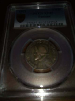 Panama 1/4 Balboa 1931 Pcgs Xf45 Rare Coin