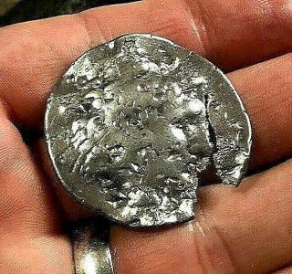 Alexander The Great Tetradrachm (336 Bc) Scarred By Barbarians 15.  2g Rare