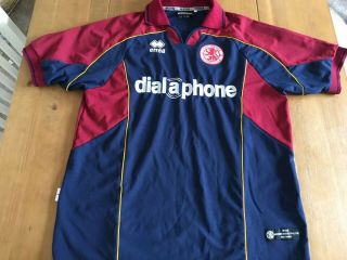 Rare Middlesbrough Football Shirt,  Dial A Phone,  Away Top,  Size XL,  MFC 3