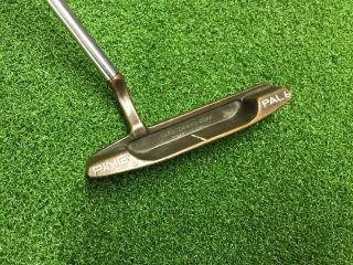 Rare Karsten Golf Ping Pal 6 Beryllium Copper Putter 34.  5 " Right Becu Long Head