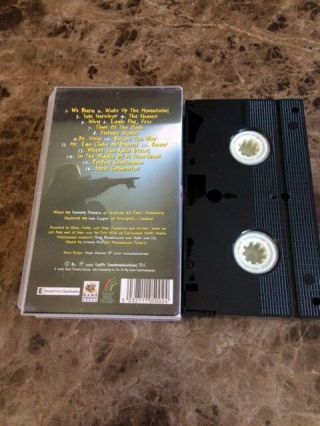 HELLOWEEN - HIGH LIVE VHS TAPE.  CASTLE COMMUNICATIONS.  1996.  VERY RARE.  OOP 2
