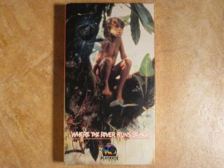 Where The River Runs Black Vhs Rare 1st Edition Release 1987 Playhouse