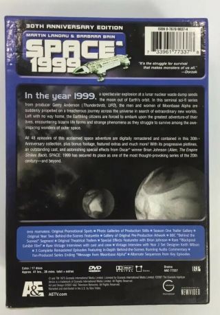 Space 1999: 30th Anniversary Edition (DVD,  2007,  17 - Disc Set) Complete RARE A2 2