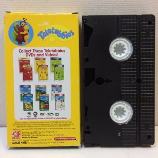 RARE OOP‼ Teletubbies VHS PBS Kids It ' s Time to Hear the Horns • VGUC‼ SH 3