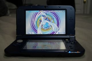 RARE Nintendo 3DS XL Galaxy Purple Handheld Console 8