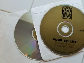 Pearl Jam Heard Live on KROQ,  Fox Theatre,  Atlanta 1994 [RARE 2CD] 2